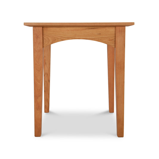 American Shaker End Table by Maple Corner Woodworks with minimalist design and solid natural wood construction featuring four sturdy legs.