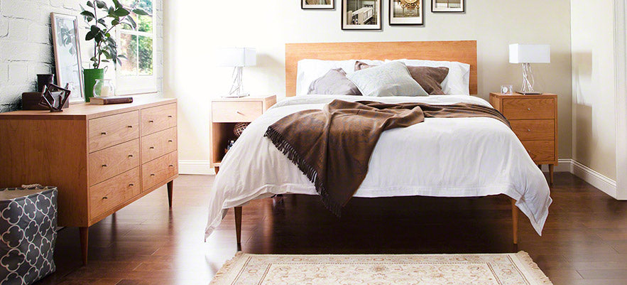 Solid Wood Platform Beds