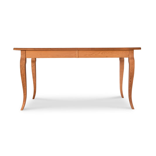 French Country Extension Dining Table by Lyndon Furniture, handcrafted from sustainable Vermont hardwoods, showcasing elegant design and fine craftsmanship.