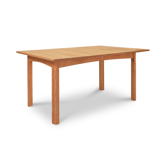 Heartwood Shaker Solid Top Dining Table by Vermont Furniture Designs, crafted from solid wood with a minimalist, contemporary design.