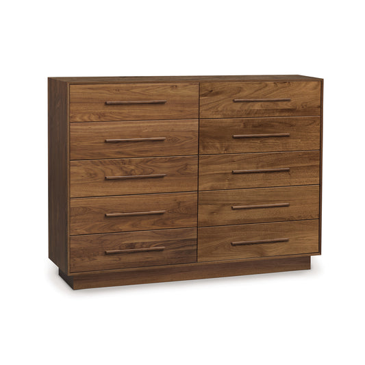 Moduluxe 10-Drawer Dresser by Copeland Furniture with solid wood construction and smooth finish offers customizable drawers.