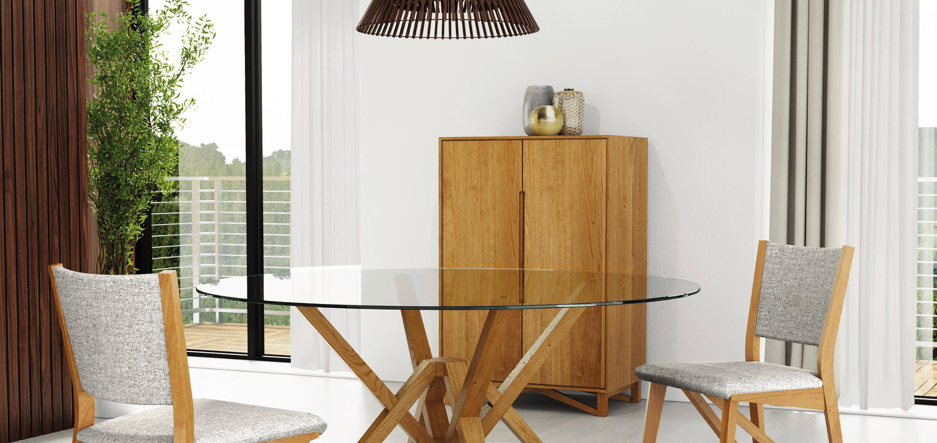 Wood Bar & Liquor Cabinets